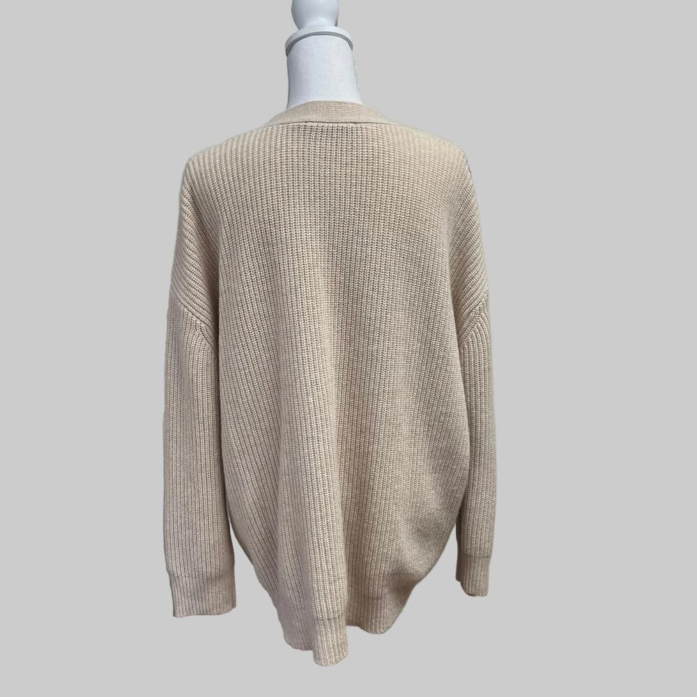Jenni Kayne beige cashmere Cocoon sweater, Size S - Picture 2 of 4